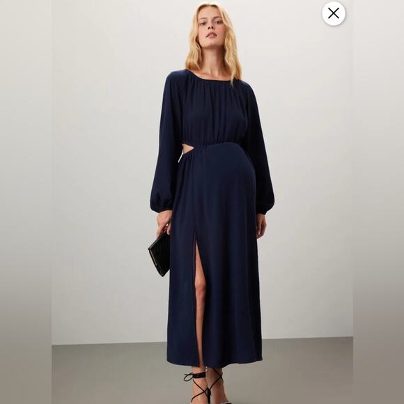 NWOT Emilia George Amolia maternity Gown - Picture 1 of 9